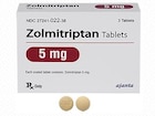 Zolmitriptan Tablets 5mg Unit Dose 3/Package