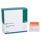 Sting Relief Anesthetic/Antiseptic Wipes Ea