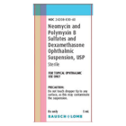 Neomycin/Polymyxin B Sulfate/Dexamethasone Ophthalmic Suspension Bottle 5mL Each