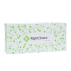Right Choice Facial Tissue White 2 Ply 100/Bx