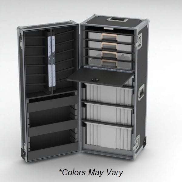 UltiMate 1 Trainer Case Blue With 3Shlv/4 ProLatch Orgnzr Try/Pl Ot Hndl