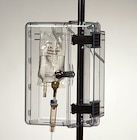 Locking Box For IV Pole Ea