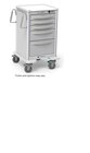 Unicart Anesthesia Cart 5" Caster (5) Drawer Key Lock