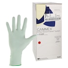 Gammex PI Plus Glove-in-Glove System Plyiso Surgical Gloves 7.5 Wht/Grn 50/Bx