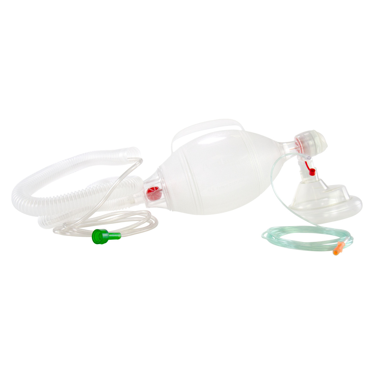 SPUR II Bag Valve Mask Adult Single Patient Use 6/Ca