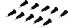 Clinpro Sealant Applicatietips - verpakking, 10 stuks zwart