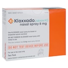 Kloxxado Nasal Spray 8mg Blister Pack 2/Package