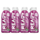 Ready Protein Water Kosher/No Soy/No Sugar Black Cherry 16.9oz Bottle 12/Ca