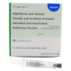 Quadracel DTaP Polio Injectable 0.5mL Prefilled Syringe 10/Bx