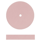 Rubber Wheels Silicone Pink 100/Bx