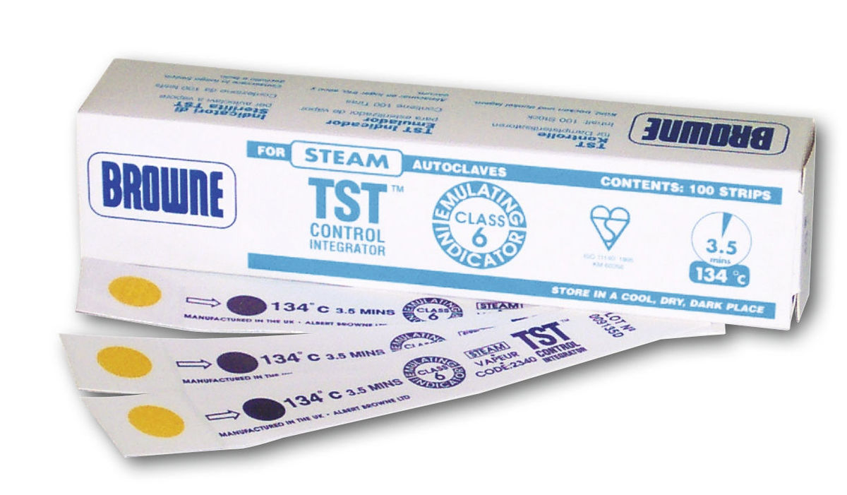 TST Controle Strip - Voor autoclaaf, 100 stuks