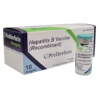 Prehevbrio Hepatitis B Adult Injectable 10mcg SDV 1mL 10/Bx