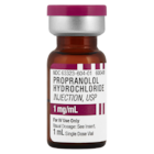 Propranolol HCl Injection 1mg/mL SDV 1mL 10/Package
