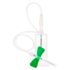 Blood Collection Needle 21gx1-3/4" Green Safety Shield 25/Bx