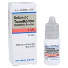 Ketorolac Ophthalmic Solution 0.5% Bottle 10mL Each