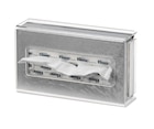 Tissue Box Holder Clear Ea