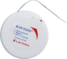Blue Floss waxed mint - Family pack, 12 stuks