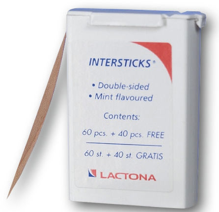 Intersticks - Verpakking, 12x 100 stuks
