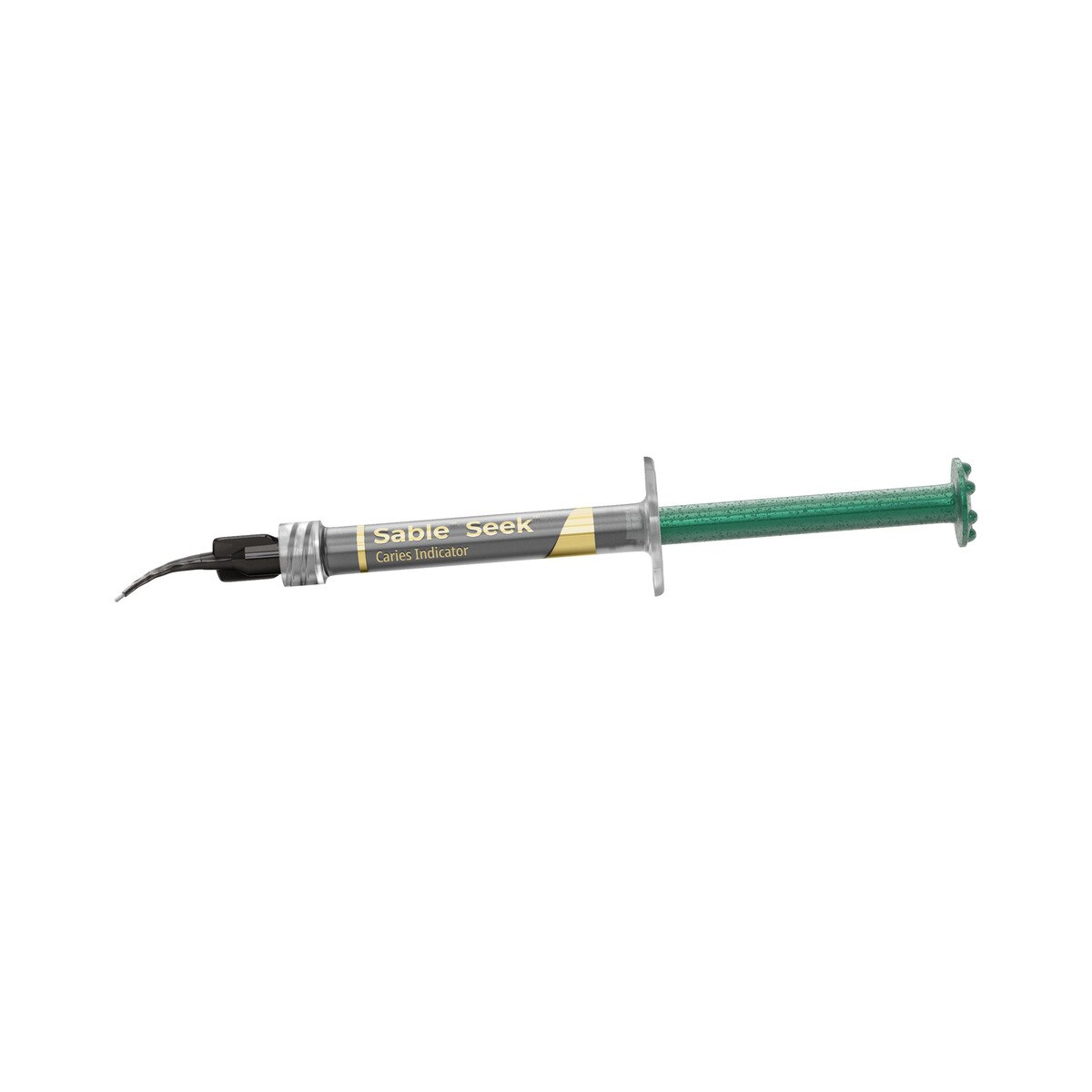 Sable Seek cariësindicator - Kit - 4x 1,2 ml en 20 Black Mini Brush tips