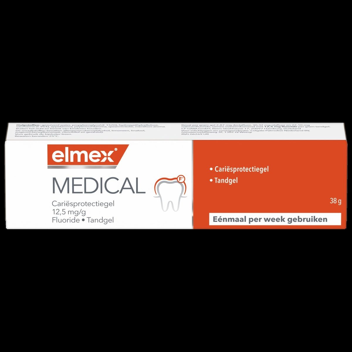 Elmex Cariës Protectiegel - Verpakking, 6x tube 35 ml
