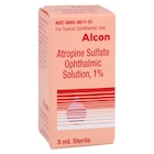 Atropine Sulfate Ophthalmic Solution Bottle 5mL Each