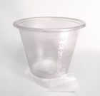 Medicine Graduated Cup Plastic Clear 1 oz / 30 cc Disposable 5000/Ca