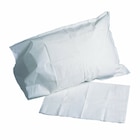 Pillowcase 21 in x 30 in Tissue / Poly White Disposable 100/Ca