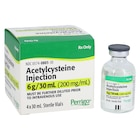 Acetylcysteine Injection 200mg/mL SDV 30mL 4/Package