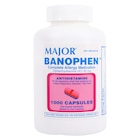 Diphenhydramine HCl Capsules 50mg Bottle 1000/Bt