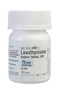 Levothyroxine Sodium Tablets 75mcg Bottle Each
