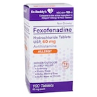 Fexofenadine HCl OTC Tablets 60mg Bottle 100/Bt