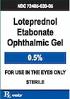 Loteprednol Etabonate Ophthalmic Gel 0.5% Bottle 5g Each