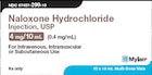 Naloxone Injection 0.4mg/mL MDV 10mL 10/Package