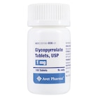Glycopyrrolate Tablets 1mg Bottle 100/Bottle Each