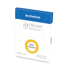 Mshrm Lp Archwire CNA Bta Nickel-Free Ti 0.016"x0.022" Pro Frm Arch 30mm 5/Pk