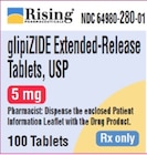 Glipizide ER Tablets 5mg Bottle 100/Bottle Each