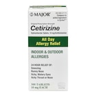 Cetirizine HCL Tablets 10mg Bottle 300/Bt