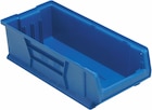 Quantum Storage Bin New Blue Polypropylene 23-7/8x11x7" 4/Ca