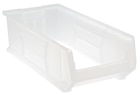 Quantum Storage Bin New Clear Polypropelyne 23-7/8x11x7" 4/Ca