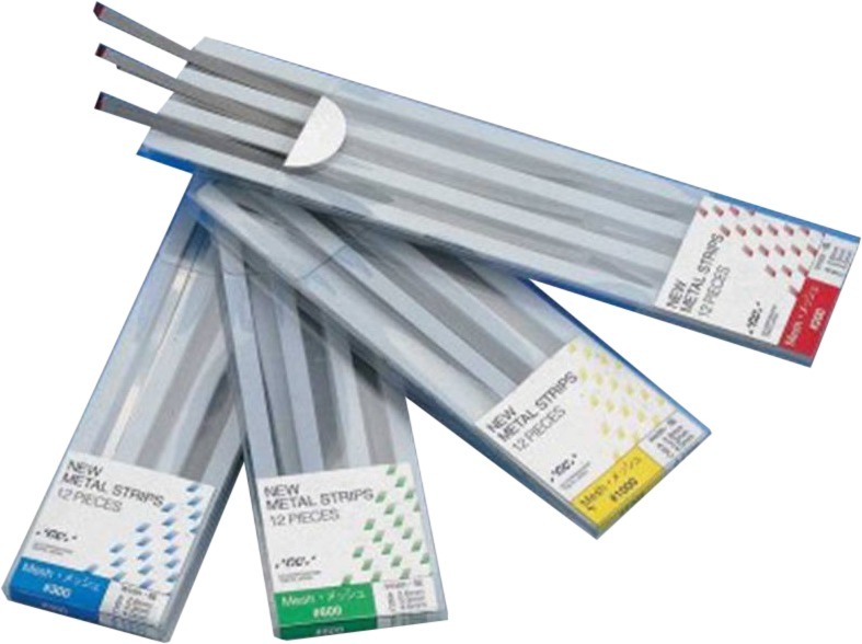 New Metal Strips gesorteerd - X-fijn, geel