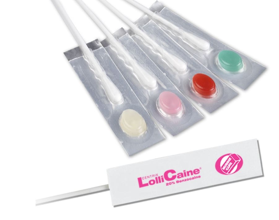 Lollicaine Topical Anesthetic Gel Mint Unit Dose 120/Package