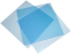 Erkodur helder met isolatiefolie, vierkant 125 x 125 mm - Dikte 1 mm, 20 stuks