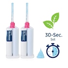 Blu-Mousse Bite Registration 30 Second Set Unflavored Splt Crtrdg Pkg 2/Pk
