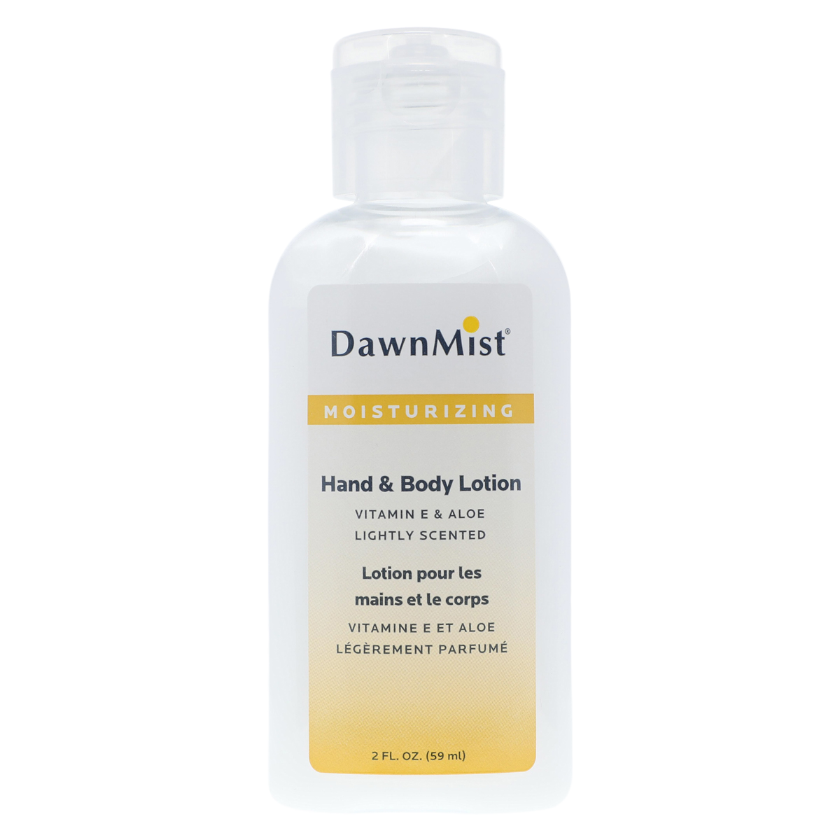 DawnMist Lotion Aloe 2oz Cocoa Butter Non-Greasy 144/Ca