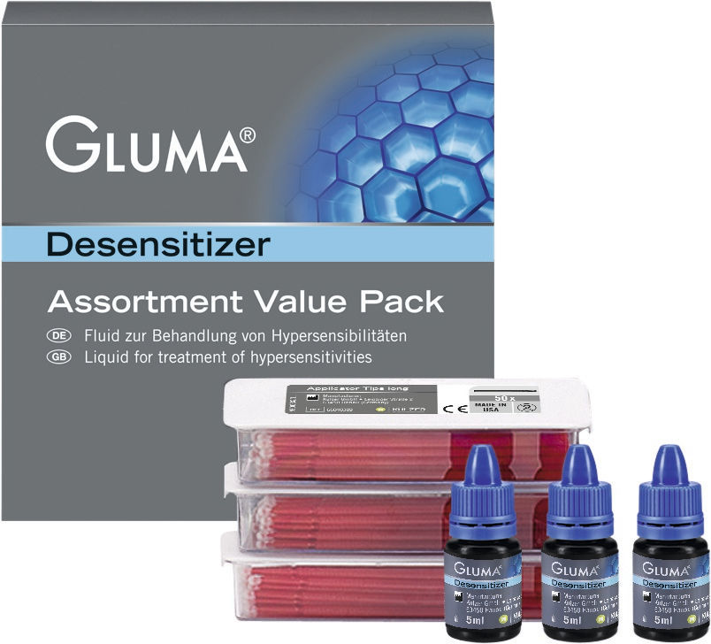 Gluma Desensitizer value pack - 3 flesjes van 5 ml en applicatietips