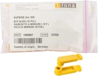 Orthophos biteblock geel - Verpakking, 10 stuks