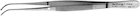 Pincet Kramer-Nevins gebogen 1x 2 - TPKN, 12,5 cm