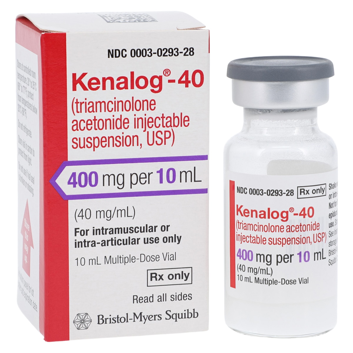 Kenalog-40 Injection 40mg/mL MDV 10mL Each