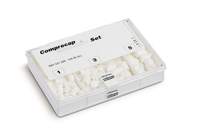Roeko Comprecap Anatomic - assortiment - 1,3 en 5, 120 stuks