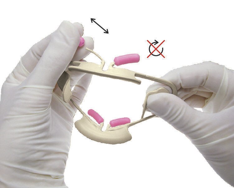 OptiView - lipkussen roze - 550, 10 stuks